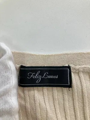 Feliz Lunes/Tシャツ/カットソー/トップス/ベージュ/F
