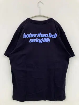 HTH/Tシャツ/カットソー/トップス/ネイビー/F