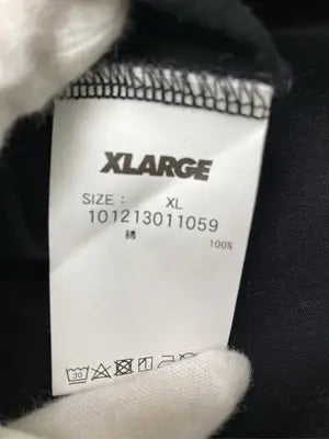 XLARGE/エクストララージ/Tシャツ/カットソー/トップス/ブラック/XL