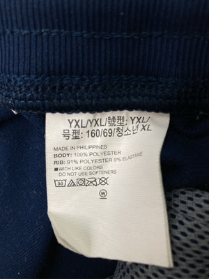 UNDER ARMOUR/アンダーアーマー/ジャージ/トラックパンツ/パンツ/ネイビー/YXL