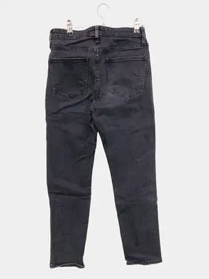 UNIQLO JEANS/ユニクロジーンズ/デニムパンツ/パンツ/ブラック/25 (63.5cm)