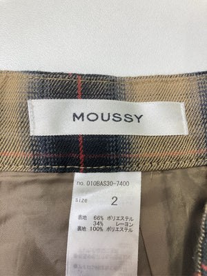 MOUSSY/マウジー/ショート/ミニスカート/スカート/ベージュ/2