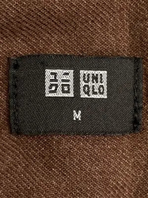 UNIQLO/ユニクロ/シャツ/ブラウス/トップス/ブラウン/M
