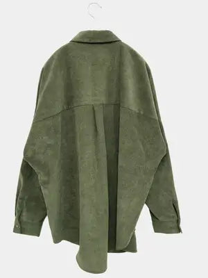 ZARA/ザラ/シャツ/ブラウス/トップス/カーキ/USA L