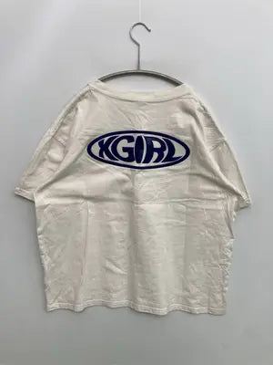X-GIRL/エックスガール/Tシャツ/カットソー/トップス/ホワイト/1