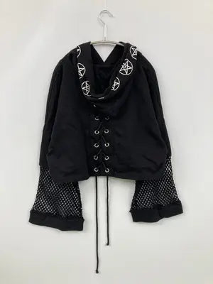 KRYCLOTHING/パーカー/トップス/ブラック