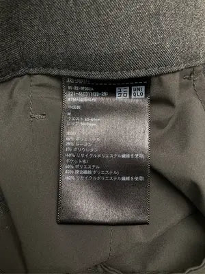UNIQLO/ユニクロ/スラックス/パンツ/ブラック/M