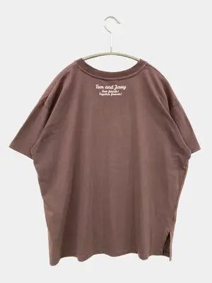 TOM and JERRY/トムアンドジェリー/Tシャツ/カットソー/トップス/ブラウン/L