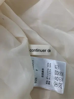 continuer de NICE CLAUP/コンティニューデナイスクラップ/ワンピース/ワンピース/ドレス/アイボリー/F
