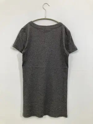 homspun/ホームスパン/Tシャツ/カットソー/トップス/グレー/F