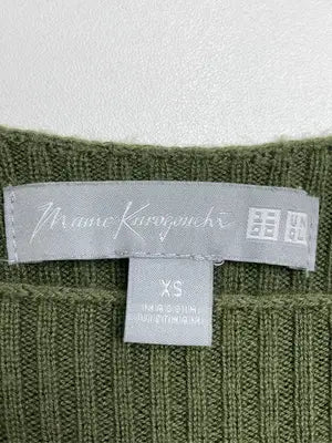 UNIQLO/ユニクロ/ニット/セーター/トップス/グリーン/XS