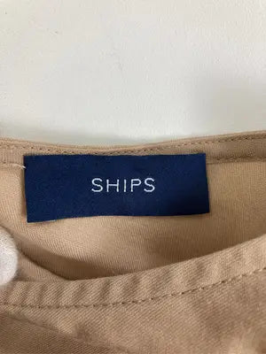 SHIPS/シップス/シャツ/ブラウス/トップス/ベージュ