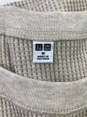 UNIQLO/ユニクロ/Tシャツ/カットソー/トップス/ベージュ/M
