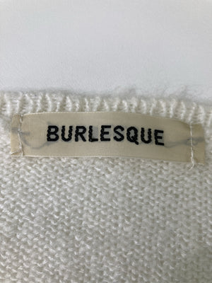 BURLESQUE/バーレスク/ニット/セーター/トップス/ホワイト/M