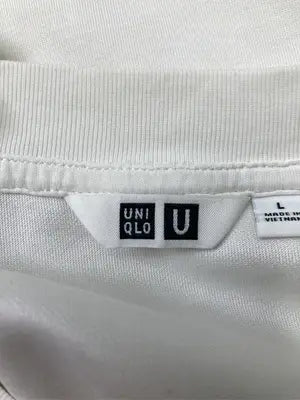 UNIQLO U/ユニクロユー/Tシャツ/カットソー/トップス/アイボリー/L