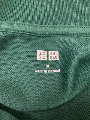 UNIQLO/ユニクロ/ポロシャツ/トップス/グリーン/M