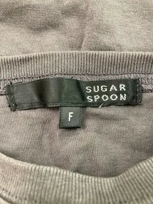 SUGAR SPOON/シュガースプーン/Tシャツ/カットソー/トップス/ブラウン/F
