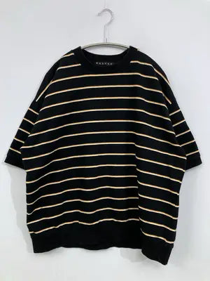 RASVOA/ラスボア/Tシャツ/カットソー/トップス/ブラック/F