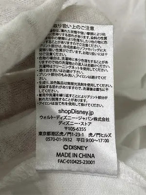 Disney/ディズニー/Tシャツ/カットソー/トップス/ホワイト/L-M