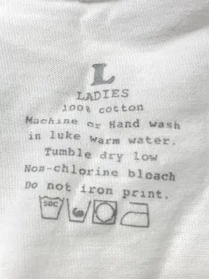 Tシャツ/カットソー/トップス/ホワイト/L