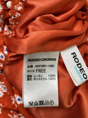 RODEO CROWNS/ロデオクラウンズ/ロングスカート/スカート/レッド/FREE