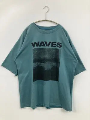 Tシャツ/カットソー/トップス/スカイブルー/L