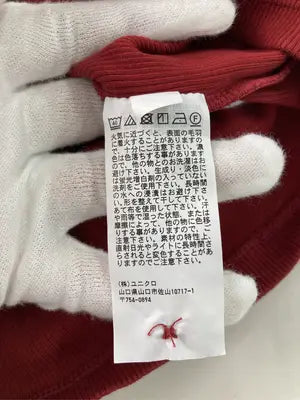 UNIQLO/ユニクロ/Tシャツ/カットソー/トップス/レッド/S