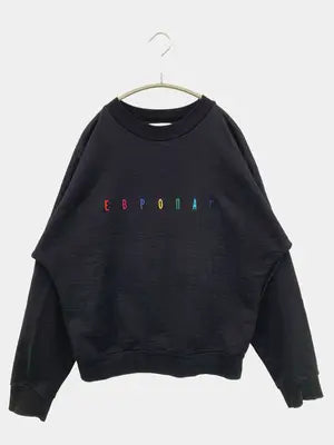gosha rubchinskiy/スウェット/トップス/ブラック/XS