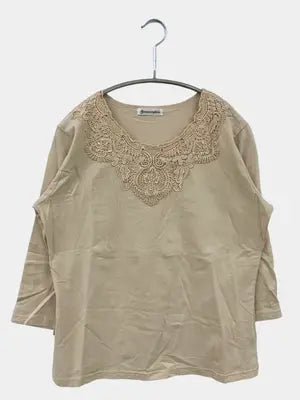 Sconosophia/Tシャツ/カットソー/トップス/ベージュ/M~L
