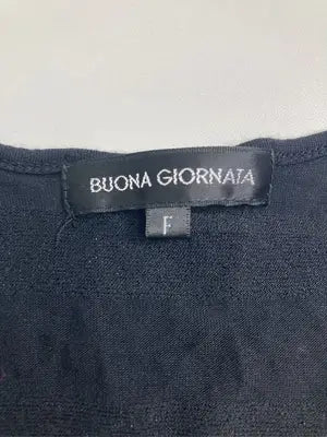 BUONA GIORNATA/ブオーナジョルナータ/ノースリーブ/トップス/ブラック/F