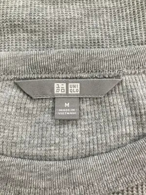 UNIQLO/ユニクロ/Tシャツ/カットソー/トップス/グレー/M