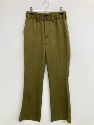 JEANASIS/ジーナシス/スラックス/パンツ/カーキ/S