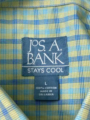 JoS.A. BANK/ジョスエーバンク/シャツ/ブラウス/トップス/ライトグリーン/L
