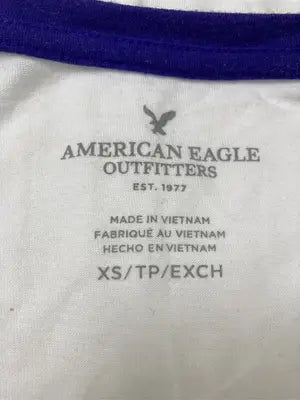 AMERICAN EAGLE/アメリカンイーグル/Tシャツ/カットソー/トップス/ホワイト/XS