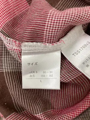 Natural Basic/シャツ/ブラウス/トップス/ピンク/L