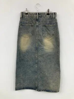 Fashion jeans/ファッションジーンズ/デニムスカート/スカート/ブルー/M