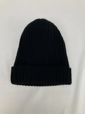nano UNIVERSE/ナノユニバース/ニットキャップ/ビーニー/帽子/ブラック/F