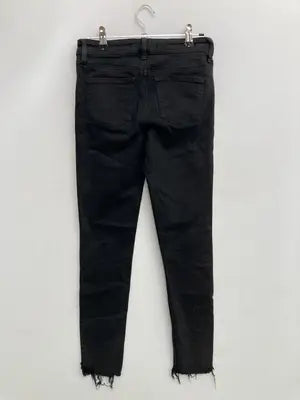 UNIQLO JEANS/ユニクロジーンズ/デニムパンツ/パンツ/ブラック/24(61cm)