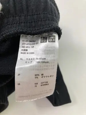 UNIQLO/ユニクロ/スウェットパンツ/パンツ/ブラック/XL