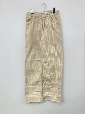 ZARA/ザラ/デニムパンツ/パンツ/ベージュ/EUR 36/USA 4/MEX 26