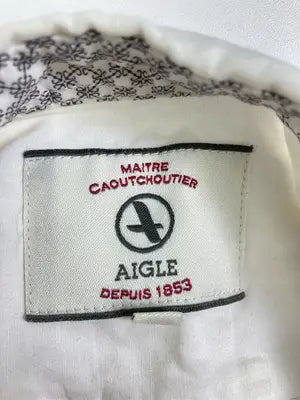 AIGLE/エーグル/シャツ/ブラウス/トップス/ホワイト/S