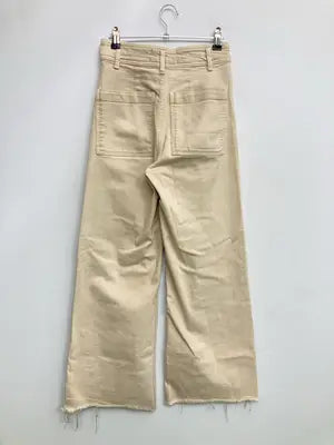 ZARA/ザラ/デニムパンツ/パンツ/アイボリー/EUR 34