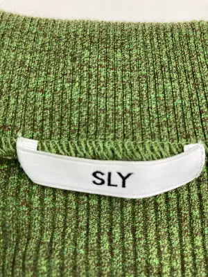 SLY/スライ/Tシャツ/カットソー/トップス/グリーン/FREE