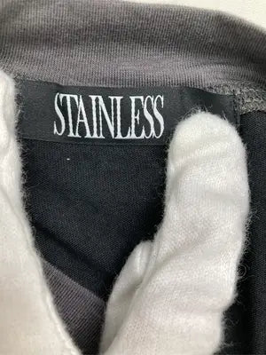 STAINLESS/ステンレス/Tシャツ/カットソー/トップス/ブラック/F