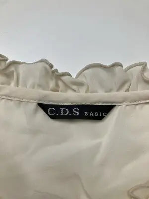 C.D.S basic/シャツ/ブラウス/トップス/アイボリー/L