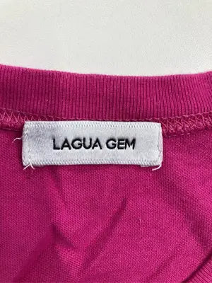 LAGUA  GEM/ラグアジェム/Tシャツ/カットソー/トップス/ピンク/XS