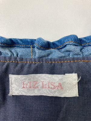 LIZ LISA/リズリサ/デニムパンツ/パンツ/ブルー/0 ウェスト63、ヒップ90