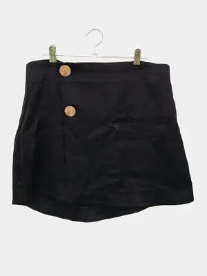 ZARA/ザラ/ショート/ミニスカート/スカート/ブラック/USA L