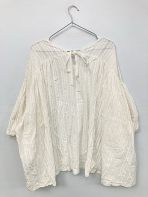 Q/シャツ/ブラウス/トップス/ホワイト