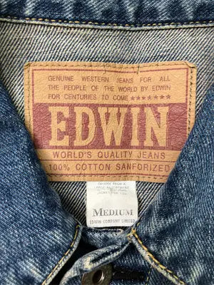 EDWIN/エドウィン/デニムジャケット/ジャケット/アウター/ブルー/Medium